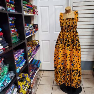 Ankara long dress
