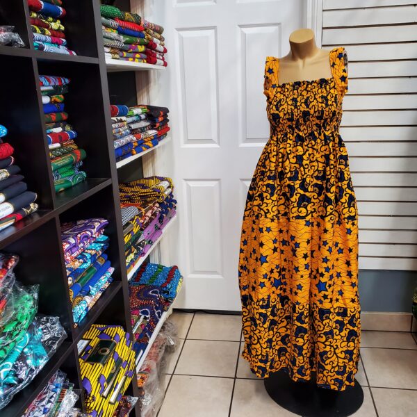 Ankara long dress