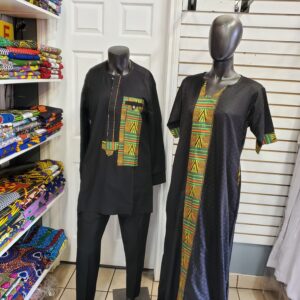 Black Senate attire