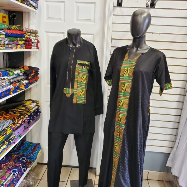 Black Senate attire